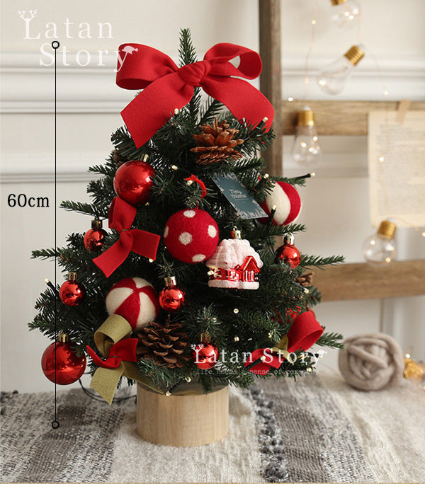 Christmas Decoration Encryption Christmas Tree With Lights