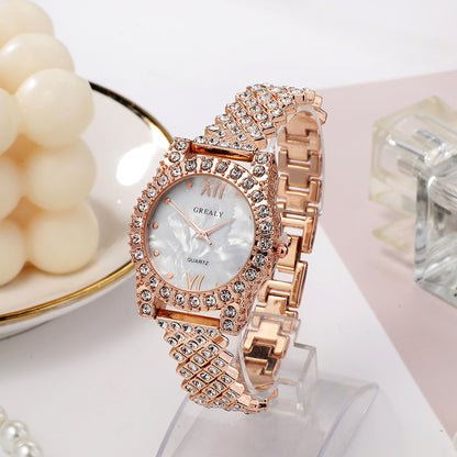 Quartz Watch Diamond Butterfly Zircon Bracelet