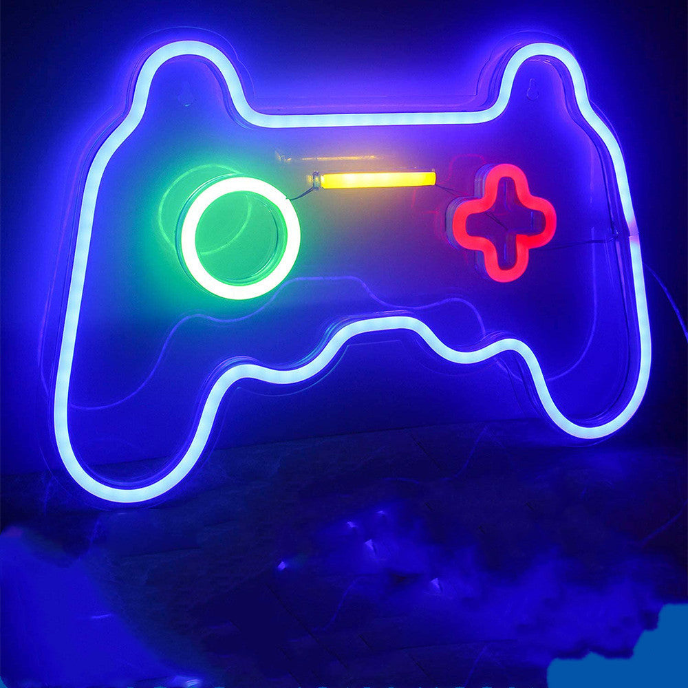 Neon Modeling Lights Game Handle Decorative Lights Acrylic