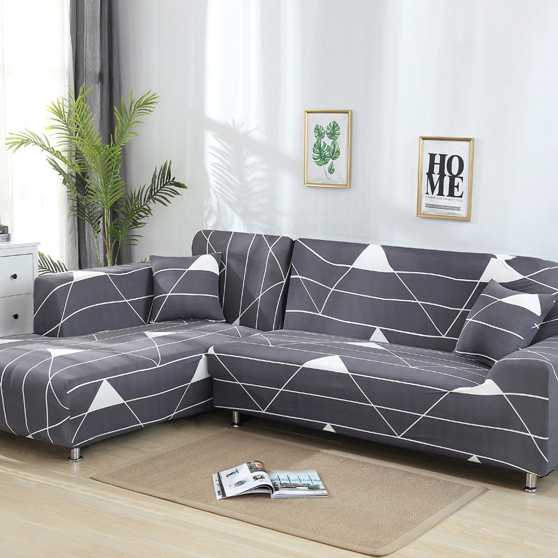 Modern Elastic Kaleidoscope Fabric Sofa Cover